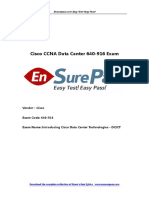 Latest Cisco EnsurePass 640 916 Dumps PDF