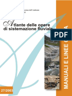 Atlante Delle Opere de Sistemazione Fluviale