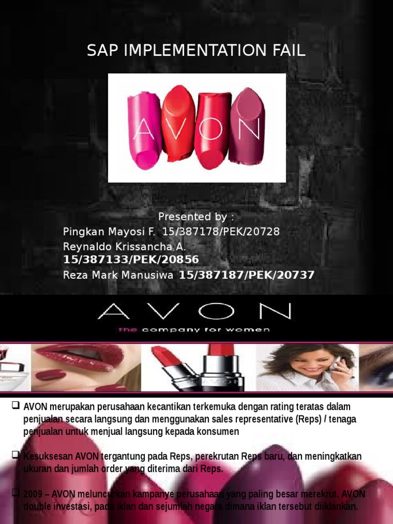 Study Case Avon | PDF