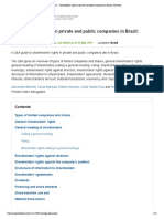 PLC - Shareholders' Rights in Private and Public Companies in Brazil - Overview