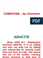 COMPUTER - An Overview