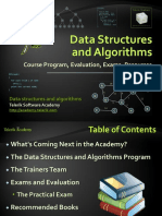 Data Structures and Algorithms Course Introduction