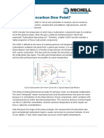 What is Hydrocarbon DewPoint