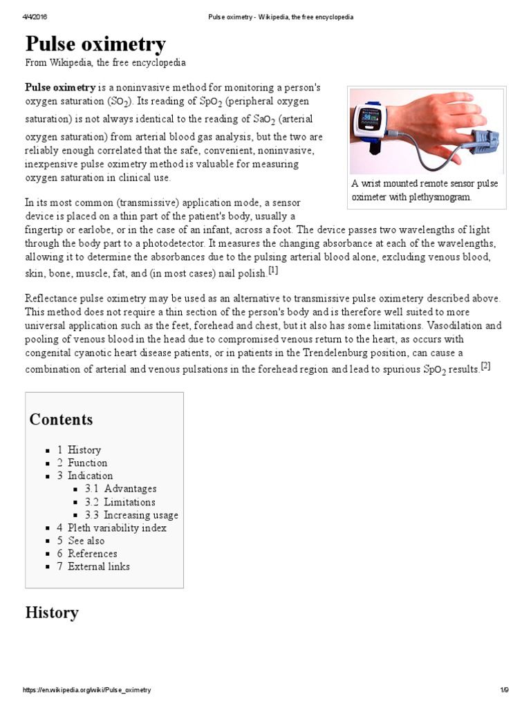 Pulse Oximetry Medicine Health Care
