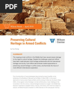 Download Preserving Cultural Heritage in Armed Conflicts by The Wilson Center SN306938725 doc pdf