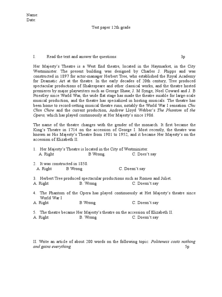 Research paper example for high school picture