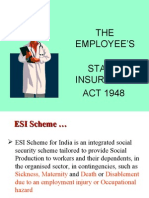 The Employee's State Insurance Act 1948