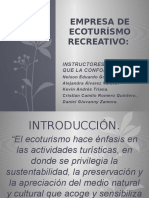 Empresa de Ecoturísmo Recreativo.