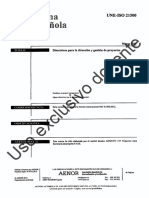 UNE-ISO 21500 2013 DirectricesProyectos