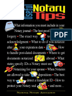 101 Useful Notary Tips