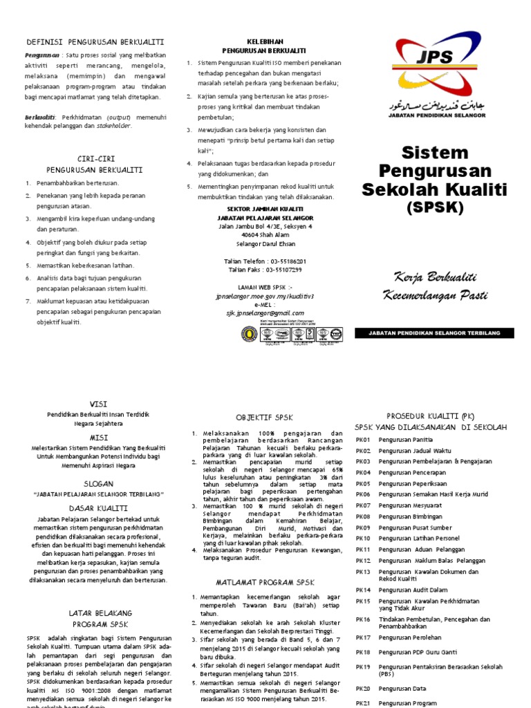 Pamplet Spsk Pdf