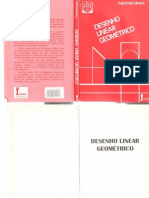 Livro de Desenho Linear Geometrico - Theodoro Braga - 14 Edição