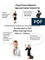 College and Career Fair Flyer 16