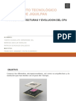 Tipos de Arquitecturas y Evolucion Del Cpu