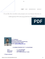 Dr.C.v.jayakumar Profile