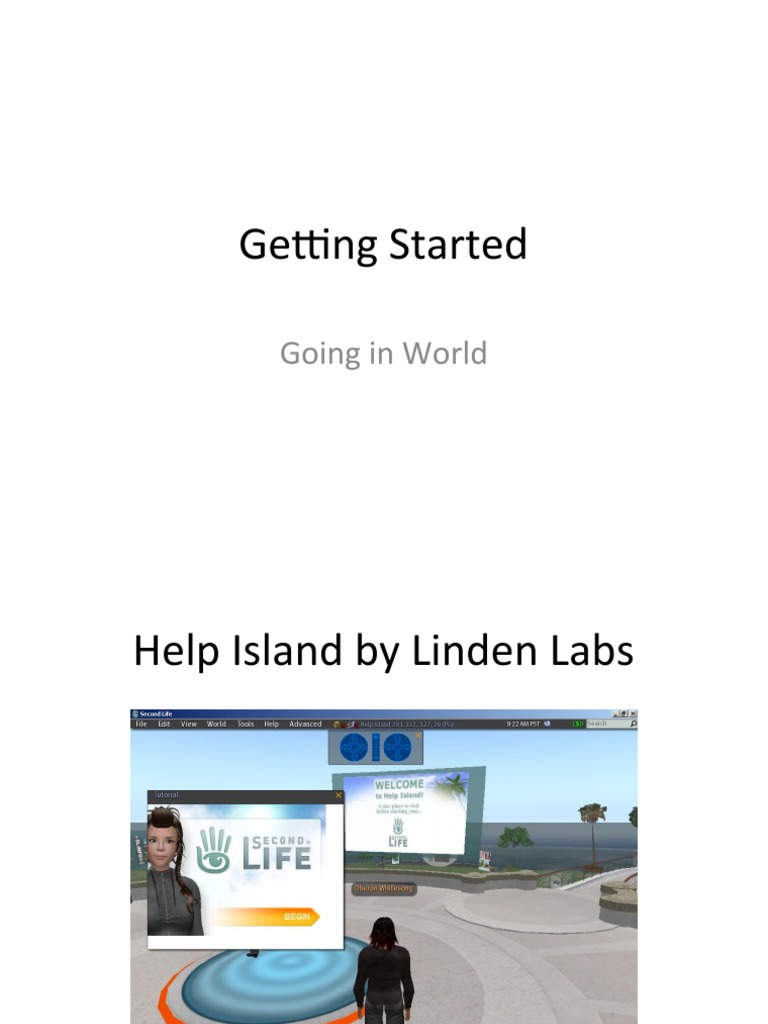Getting Started: Going in World | PDF
