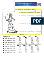 Clothes - Circus Show (Worksheet 3)