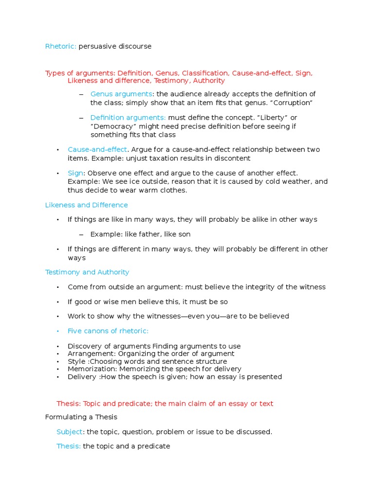 Modern Rhetoric Techniques Explained | PDF | Rhetoric | Fallacy