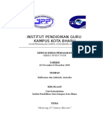 Kertas Kerja Pemasaran GERKO Study Tour