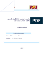 Antologia Historica Del Cuento Literario Chicano 18771950 0
