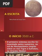 A Escrita e Funções Da Linguagem