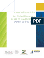 Manual. Los Biofertilizantes y Su Uso en La Agricultura