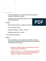 Particle Size Reduction