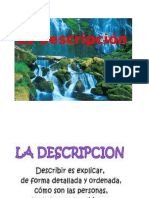 Describiendo paisajes y personajes de forma ordenada