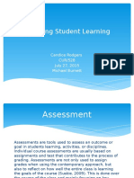 Assessing Student Learning