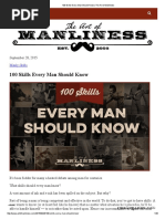 100 Skills Every Man Should Know _ the Art of Manliness
