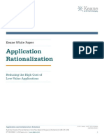 White Paper on App Rationalization