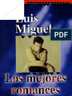 Partituras Los Mejores Romances - Luis Miguel 1