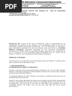 Embargos a Execucao Fiscal