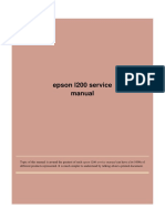 Epson L200 Manual Service