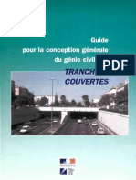 SETRA_Guide Pour La Conception Generale Du Genie Civil Des Tranchees Couvertes