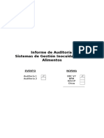 Informe de Auditoría