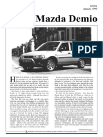 Mazda Demio Jan2000 Fulltest