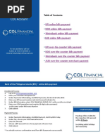Funding Your COL Financial Account Guide | PDF | Bdo Unibank | Online ...