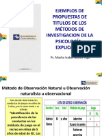  Métodos de Investigacion