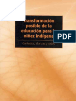 ), "Política Educativa para La Niñez Indígena. Equidad y Orientación A Resultados" y "El Valor de La Diversidad",Pp. 29-44 264-268.