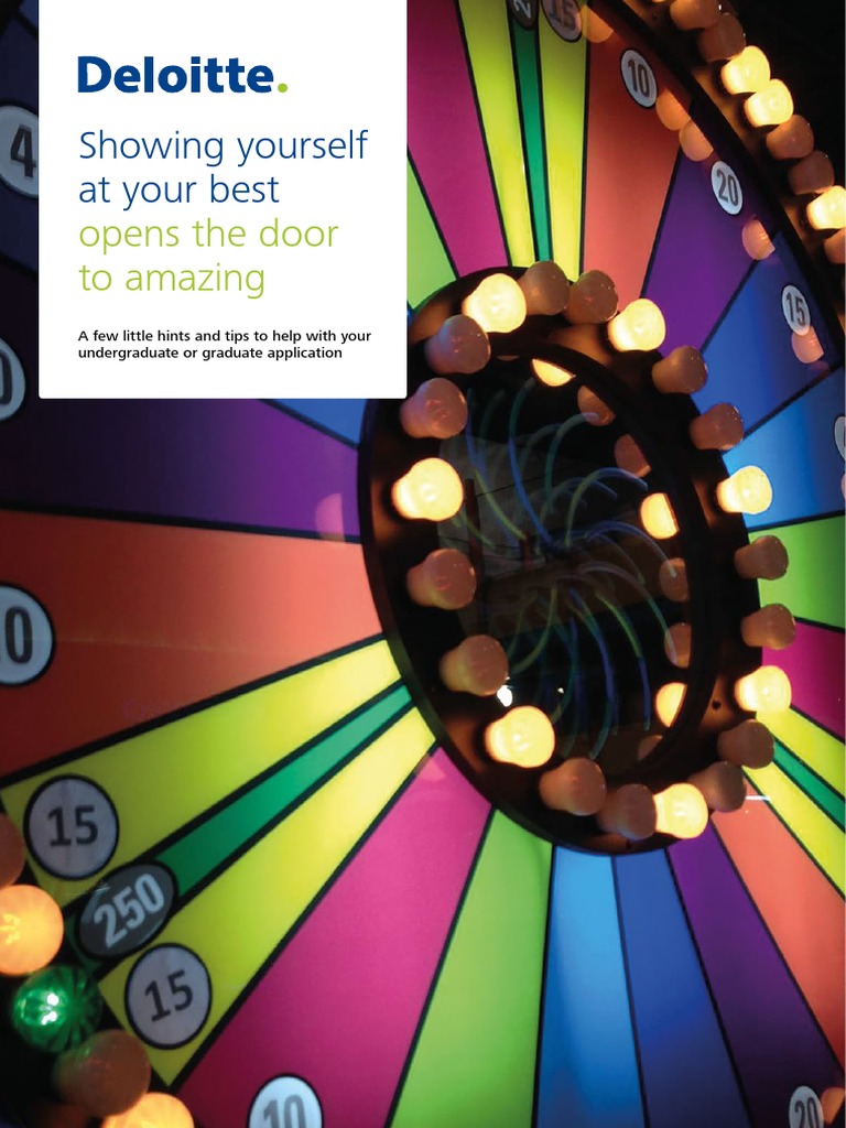 Deloitte Graduate Application Guide | PDF | Critical Thinking | Argument