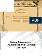 Konsep Fundamental Pelaksanaan Audit Laporan Keuangan