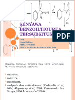 Senyawa Benzoiltiourea Tersubsitusi