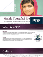 Malala Yousafzai Presentation