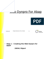 Web Dynpro For Abap