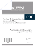 La función financiera y sus decisiones clave