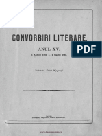 Convorbiri Literare - Scrisoarea A IIIa 1881