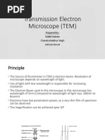 Transmission Electron Microscope (TEM)