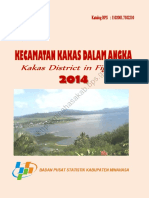 Kecamatan Kakas Dalam Angka 2014