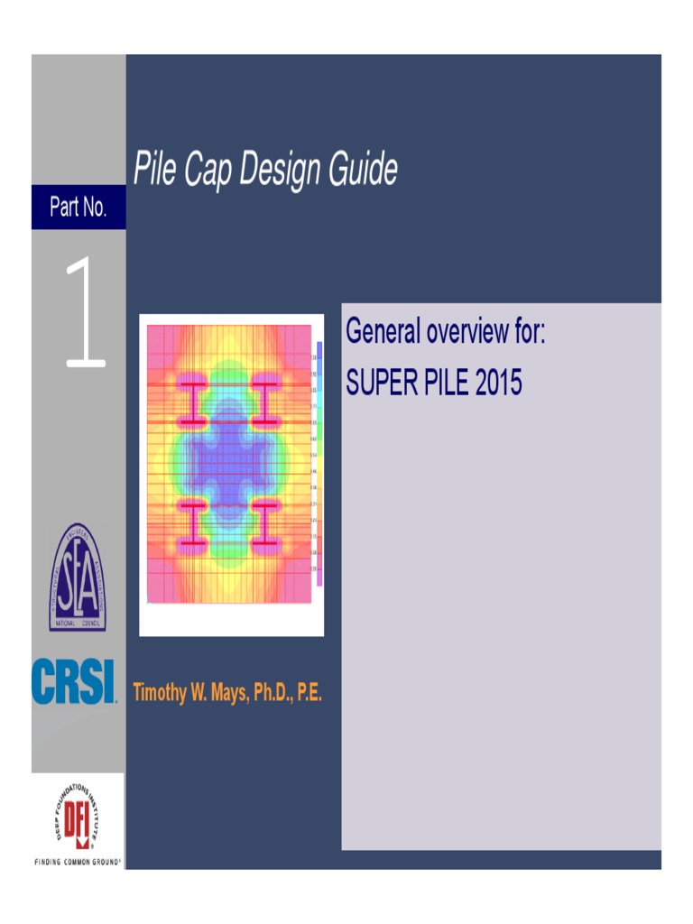 Pile Cap Design Guide Part 1 PDF